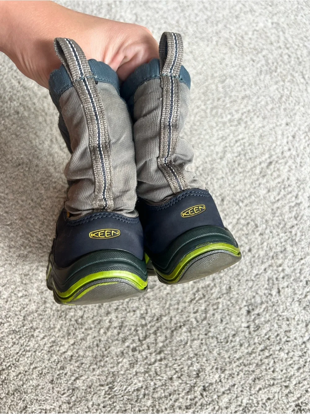 Keen Winterport II Waterproof Snow Toddler Boys Size 10 Winter Pull On Boots